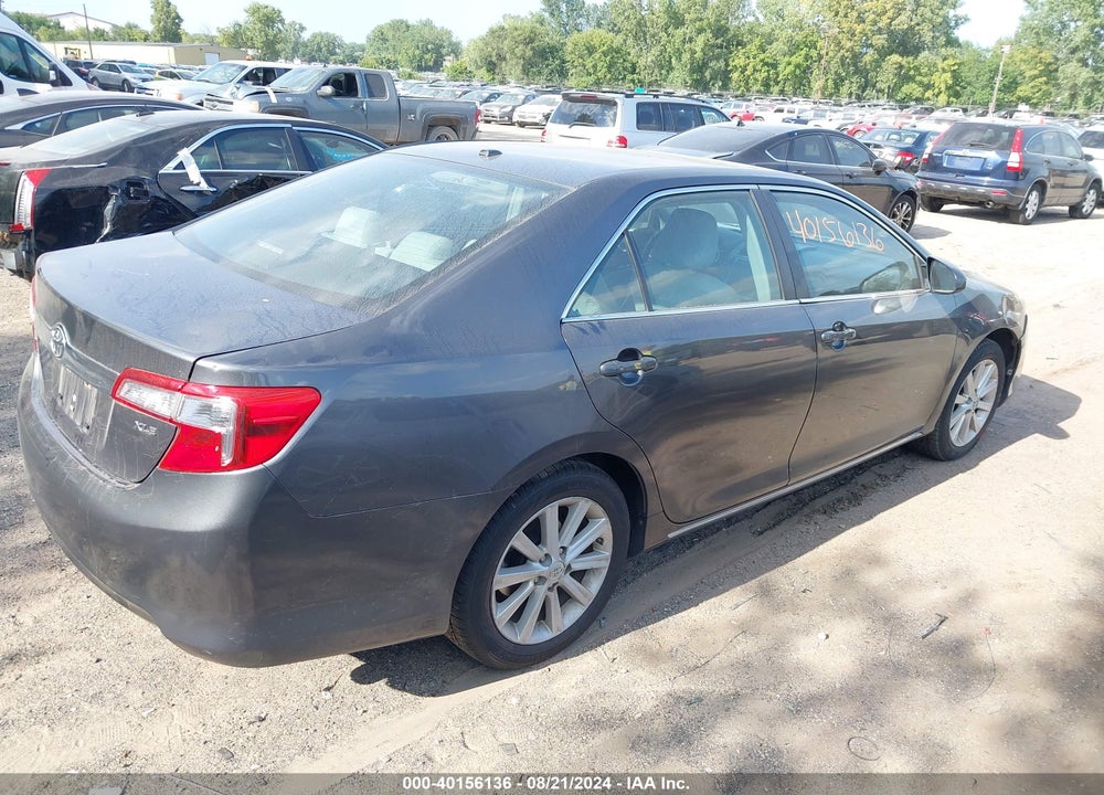 2012 TOYOTA CAMRY XLE VIN: 4T4BF1FK6CR249911