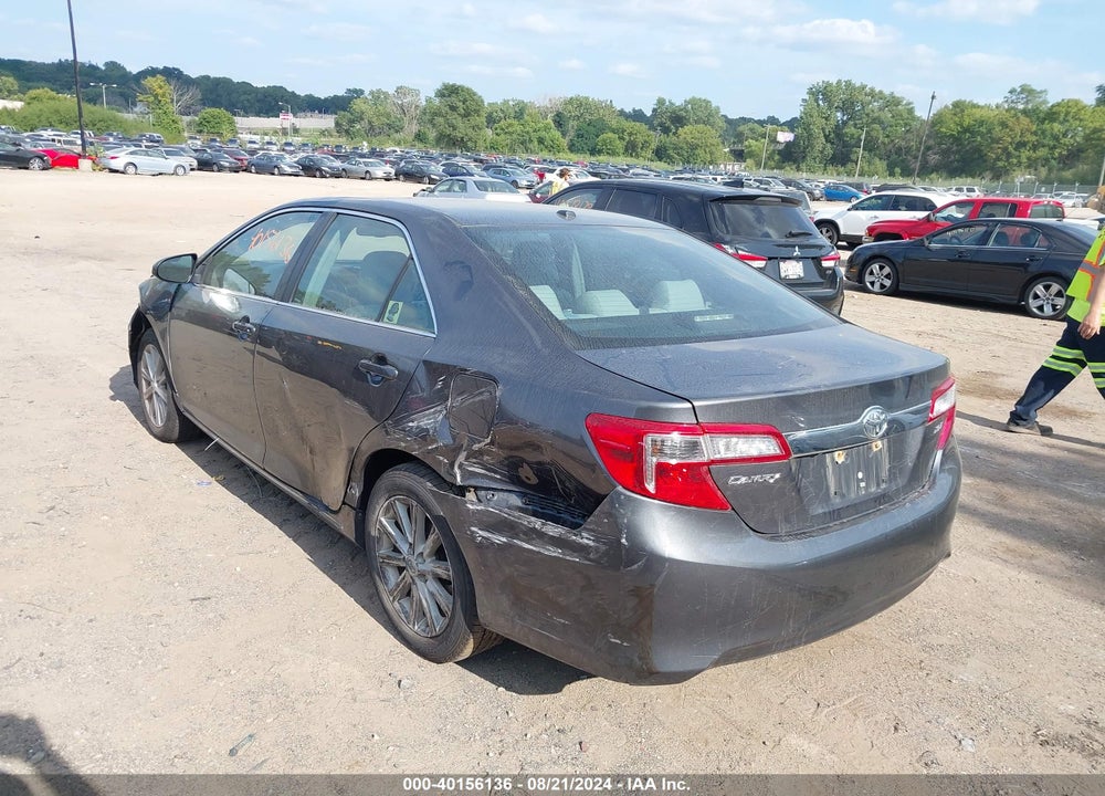 2012 TOYOTA CAMRY XLE VIN: 4T4BF1FK6CR249911