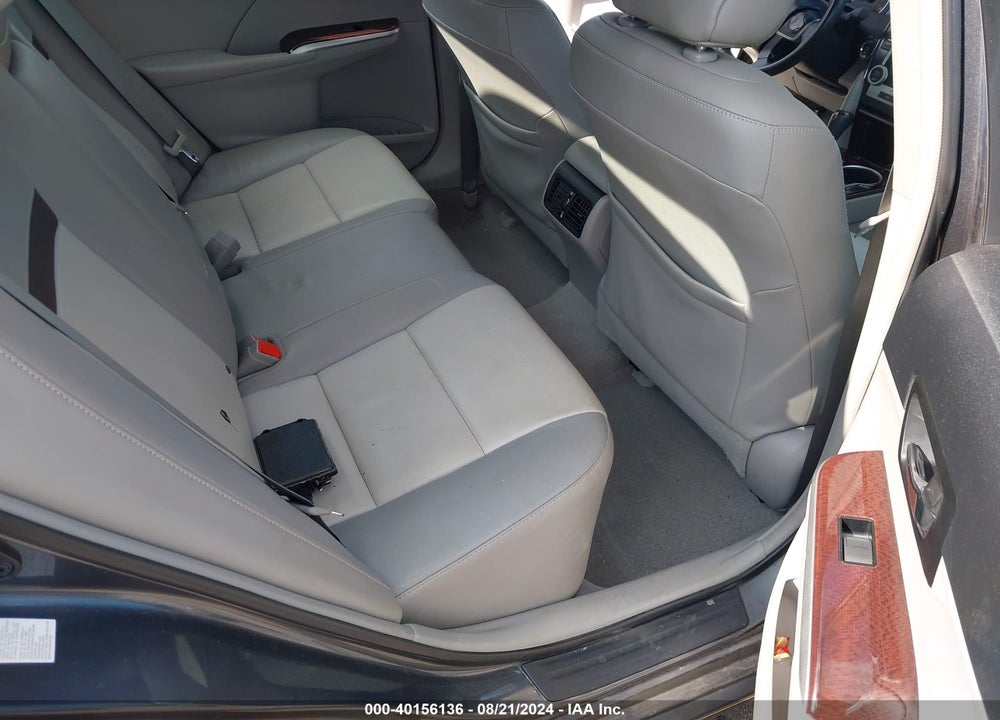 2012 TOYOTA CAMRY XLE VIN: 4T4BF1FK6CR249911
