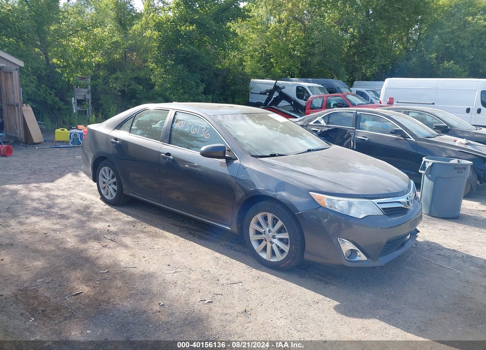 2012 TOYOTA CAMRY XLE VIN: 4T4BF1FK6CR249911