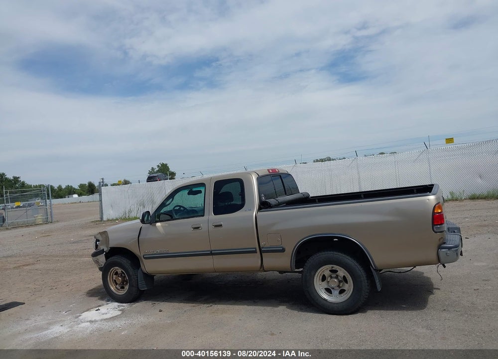 2002 TOYOTA TUNDRA SR5 V8 VIN: 5TBBT44132S259813
