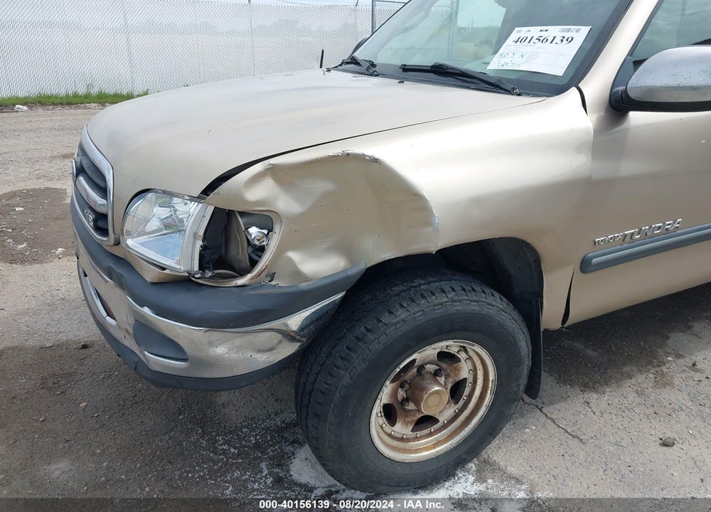 2002 TOYOTA TUNDRA SR5 V8 VIN: 5TBBT44132S259813