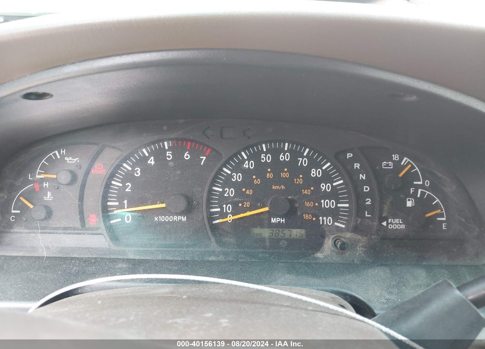 2002 TOYOTA TUNDRA SR5 V8 VIN: 5TBBT44132S259813