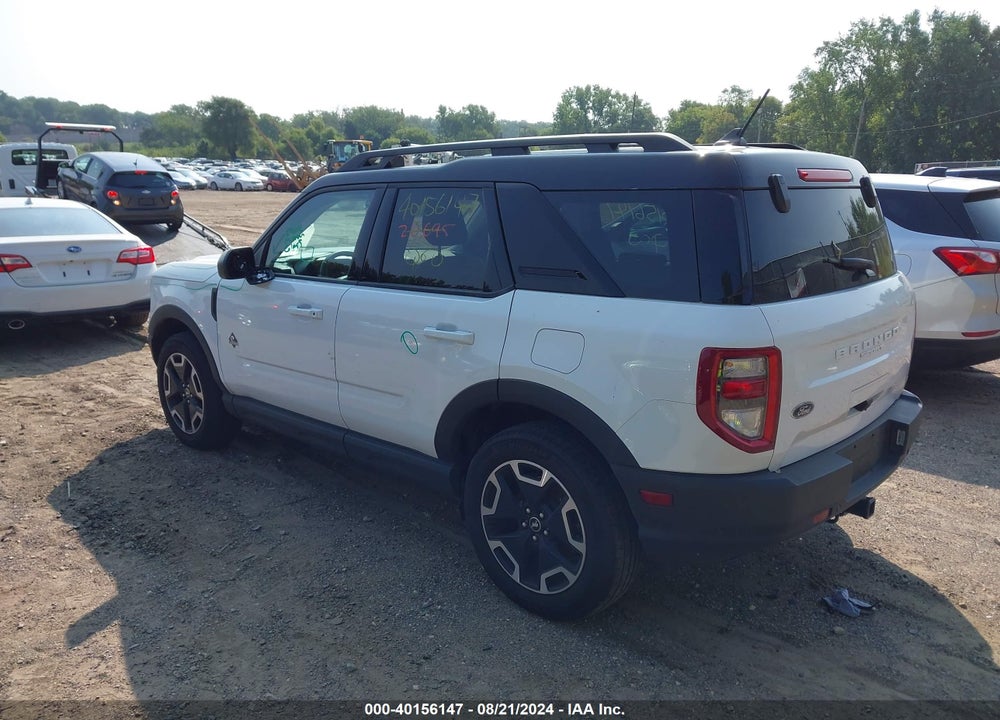 2022 FORD BRONCO SPORT OUTER BANKS VIN: 3FMCR9C63NRE29157
