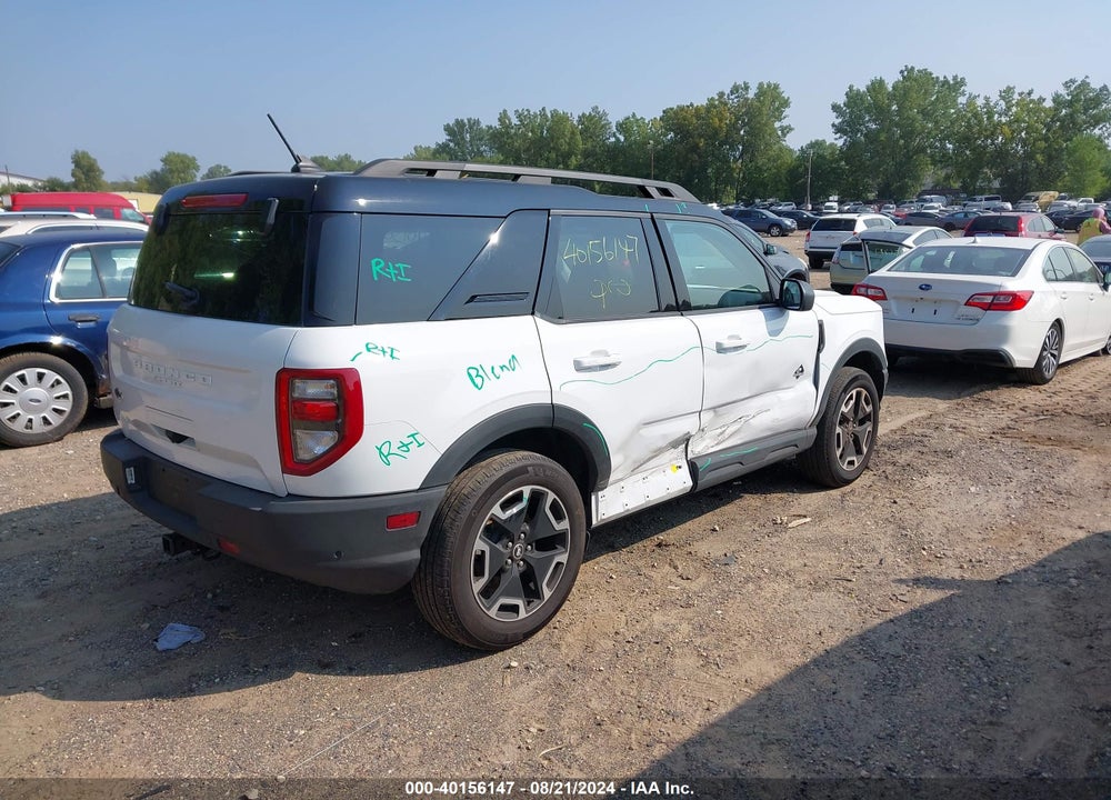 2022 FORD BRONCO SPORT OUTER BANKS VIN: 3FMCR9C63NRE29157