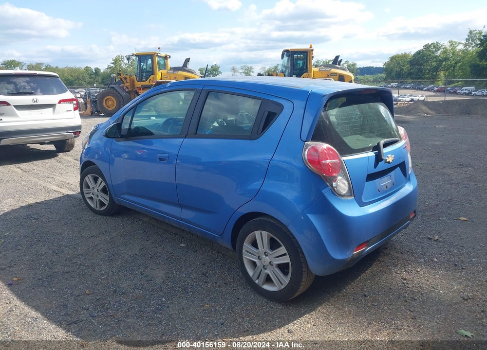 2014 CHEVROLET SPARK LS MANUAL VIN: KL8CA6S96EC554604