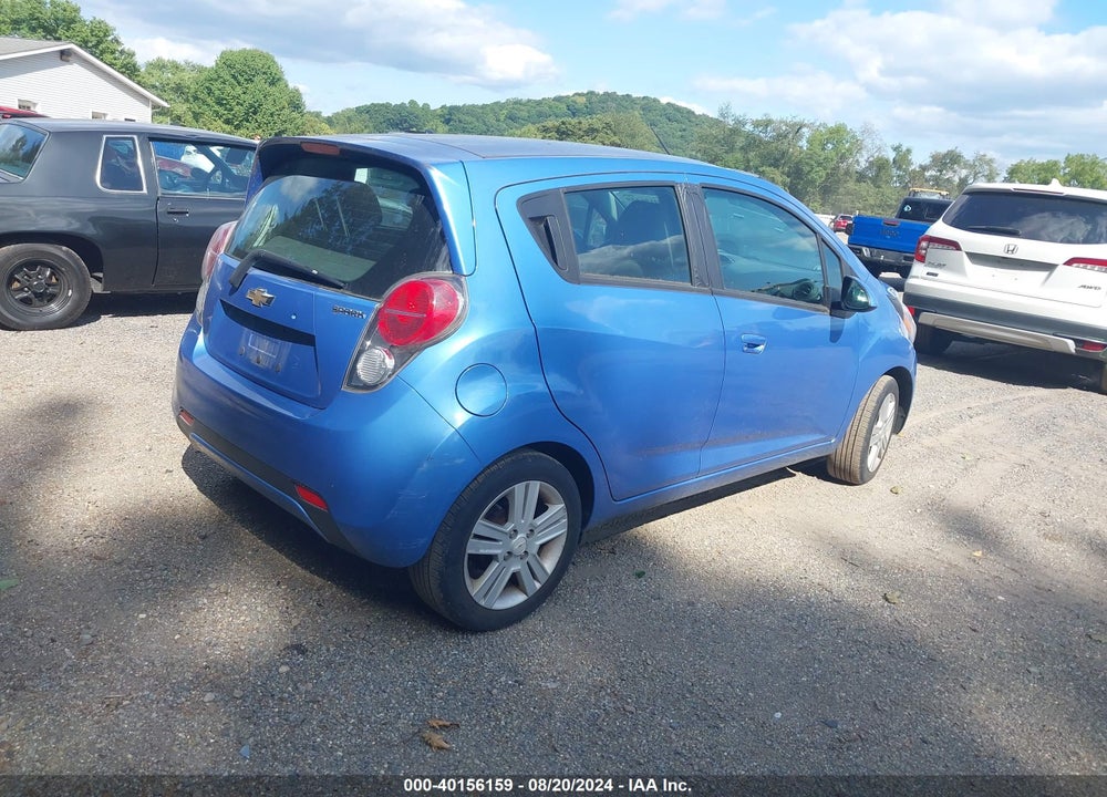 2014 CHEVROLET SPARK LS MANUAL VIN: KL8CA6S96EC554604