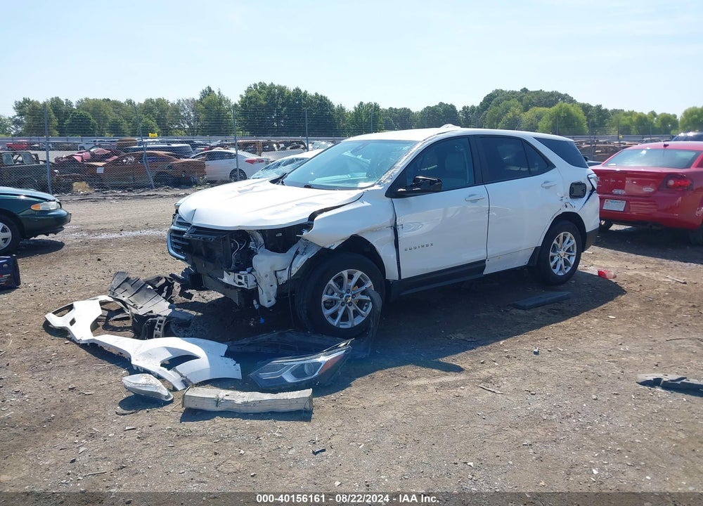 2021 CHEVROLET EQUINOX FWD LS VIN: 3GNAXHEV5MS151800
