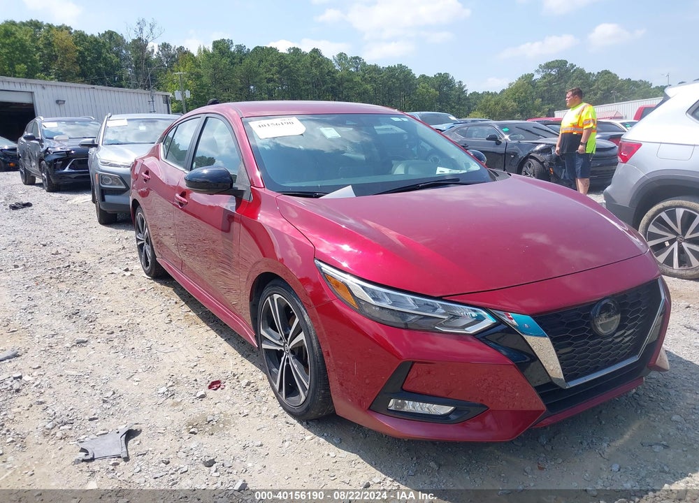 2020 NISSAN SENTRA SR XTRONIC CVT VIN: 3N1AB8DV8LY310476