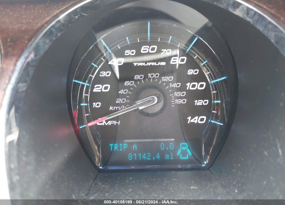 2012 FORD TAURUS SEL VIN: 1FAHP2EWXCG119375
