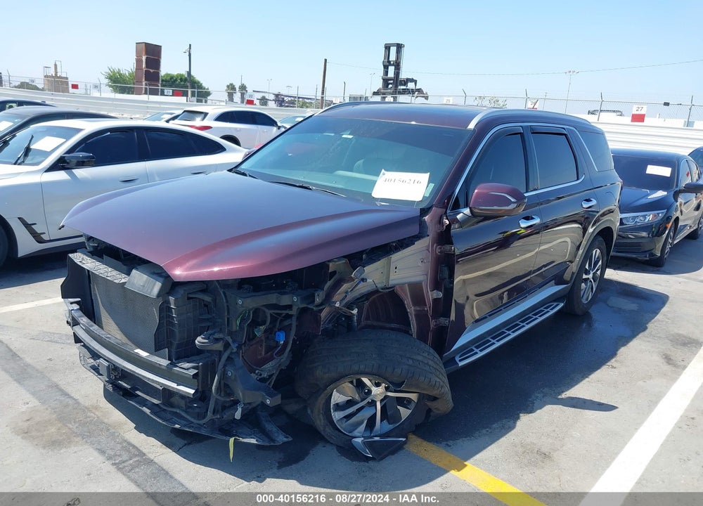 2021 HYUNDAI PALISADE SEL VIN: KM8R24HEXMU262420
