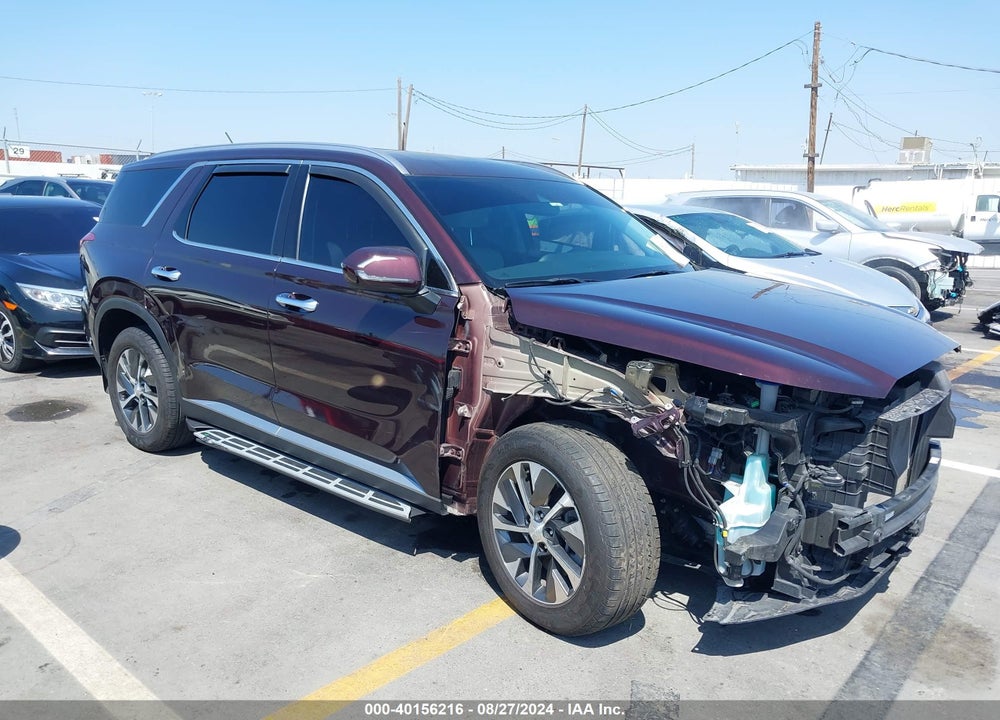 2021 HYUNDAI PALISADE SEL VIN: KM8R24HEXMU262420