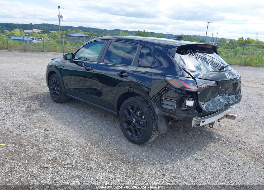 2024 HONDA HR-V AWD SPORT/AWD SPORT W/O BSI VIN: 3CZRZ2H58RM767835