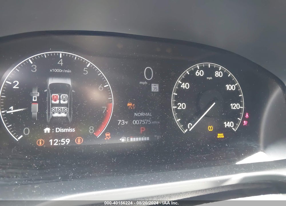 2024 HONDA HR-V AWD SPORT/AWD SPORT W/O BSI VIN: 3CZRZ2H58RM767835