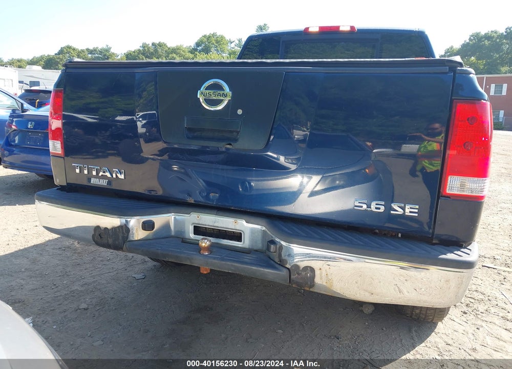 2009 NISSAN TITAN SE VIN: 1N6AA07C59N307131