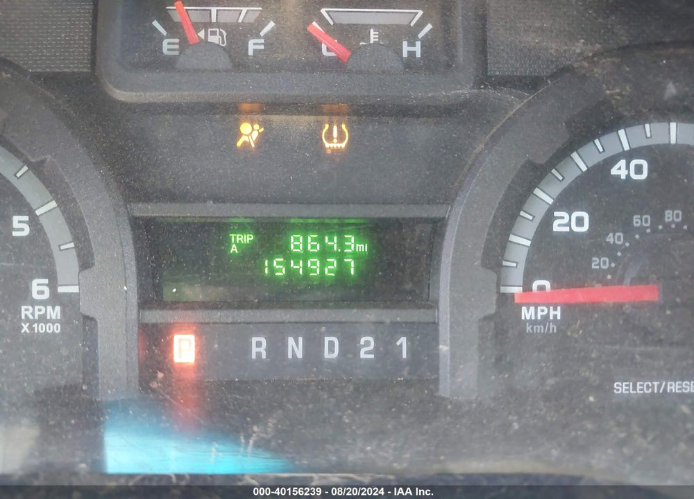2009 FORD E-350 SUPER DUTY COMMERCIAL/RECREATIONAL VIN: 1FTSS34L49DA19603