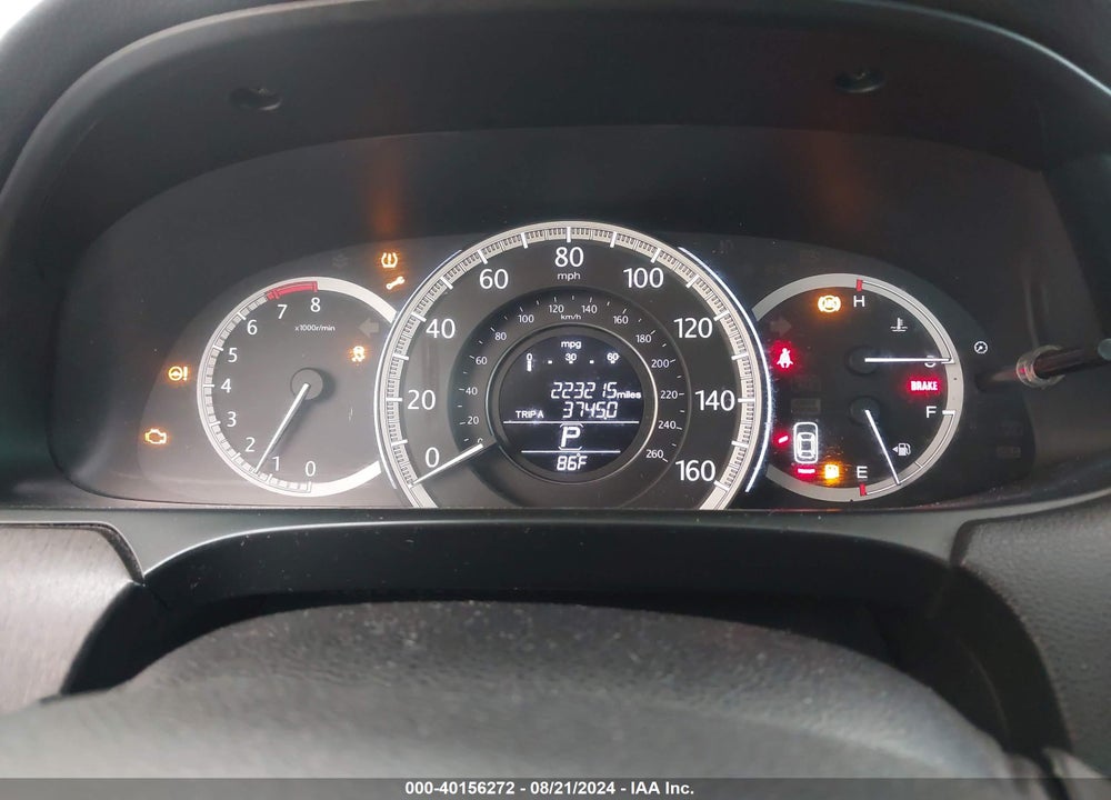 2013 HONDA ACCORD EX-L VIN: 1HGCR2F87DA007170