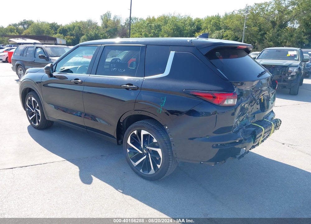 2024 MITSUBISHI OUTLANDER SE 2.5 2WD/SE BLACK EDITION S-AWC/SE BLACK EDITION W/PANO ROOF VIN: JA4J3VA83RZ068874