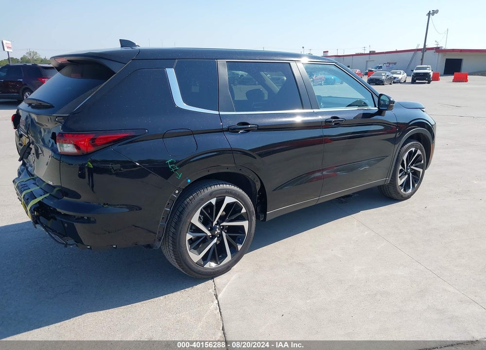 2024 MITSUBISHI OUTLANDER SE 2.5 2WD/SE BLACK EDITION S-AWC/SE BLACK EDITION W/PANO ROOF VIN: JA4J3VA83RZ068874