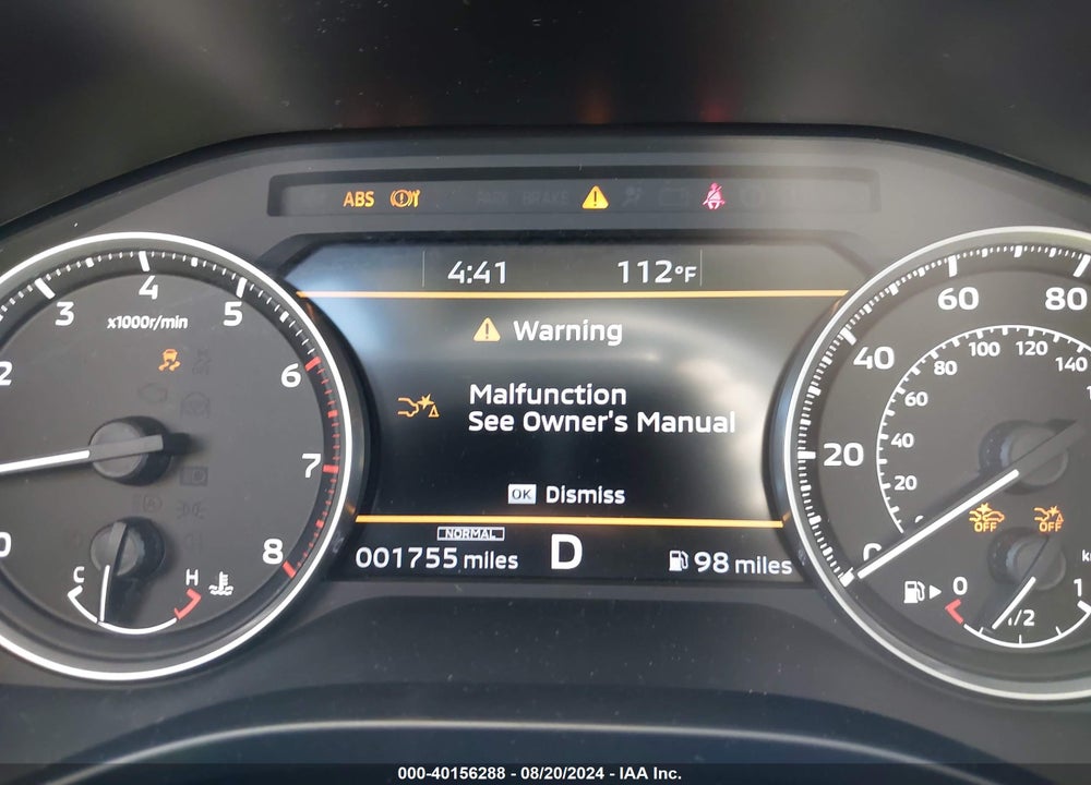 2024 MITSUBISHI OUTLANDER SE 2.5 2WD/SE BLACK EDITION S-AWC/SE BLACK EDITION W/PANO ROOF VIN: JA4J3VA83RZ068874
