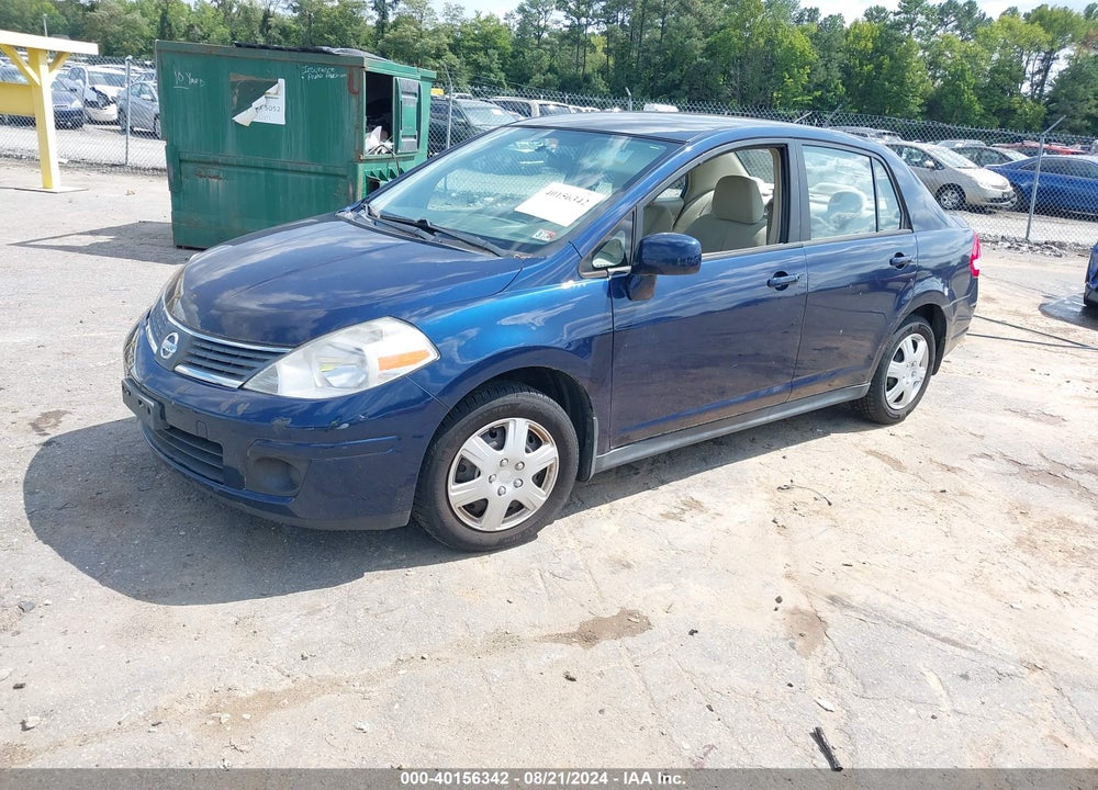 2009 NISSAN VERSA 1.8S VIN: 3N1BC11E49L442296