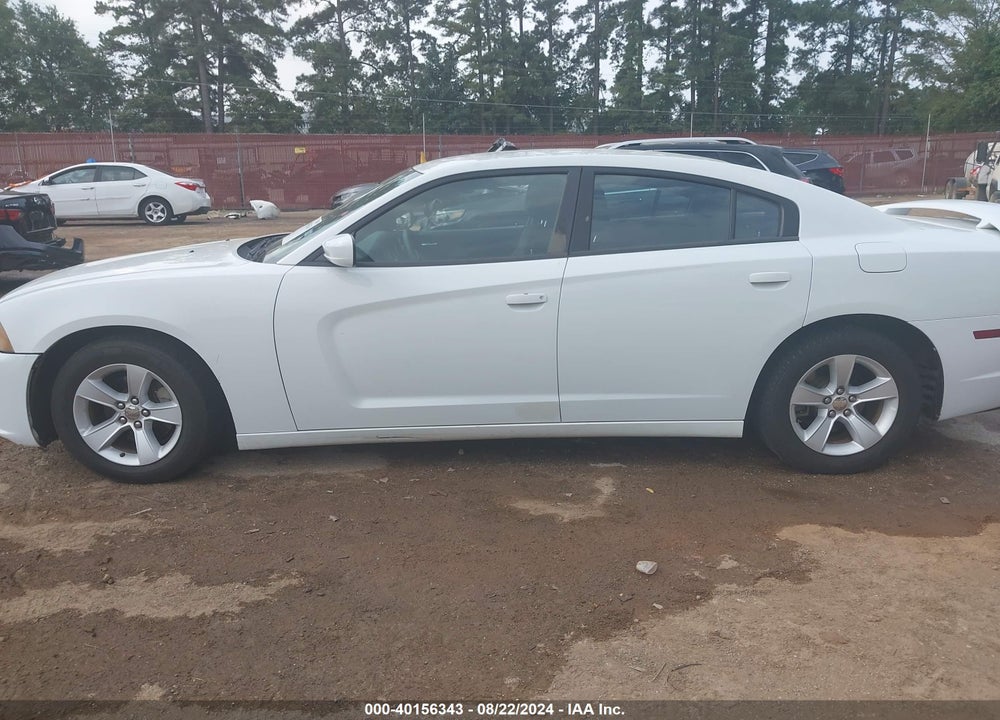 2012 DODGE CHARGER SE VIN: 2C3CDXBG8CH189912