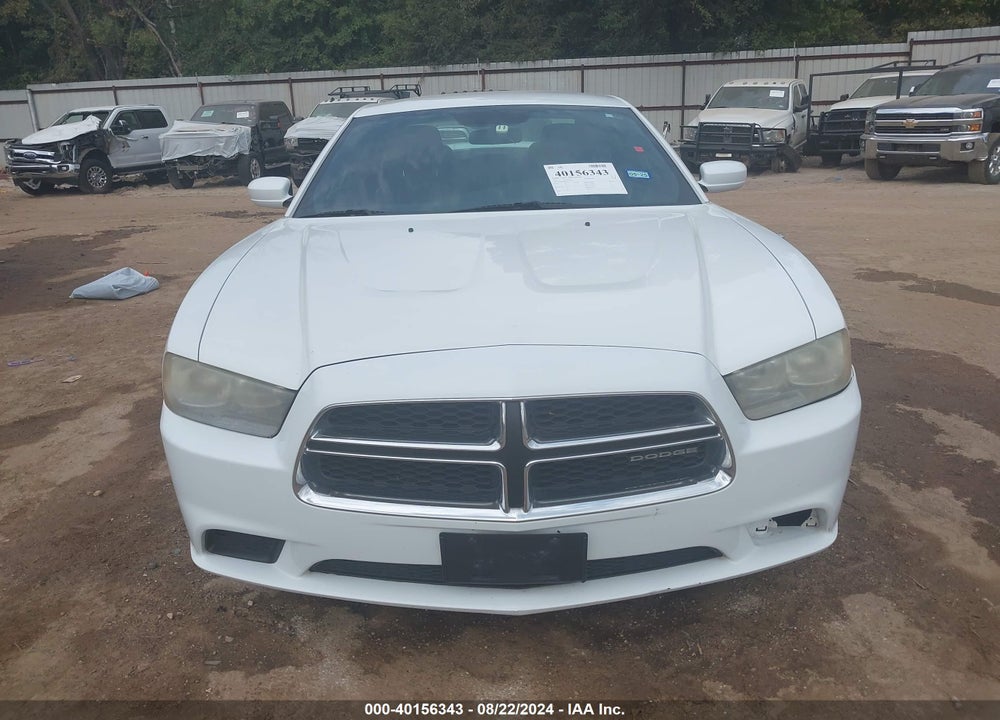 2012 DODGE CHARGER SE VIN: 2C3CDXBG8CH189912