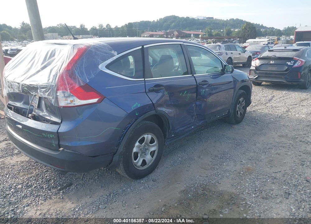 2014 HONDA CR-V LX VIN: 2HKRM4H39EH705746