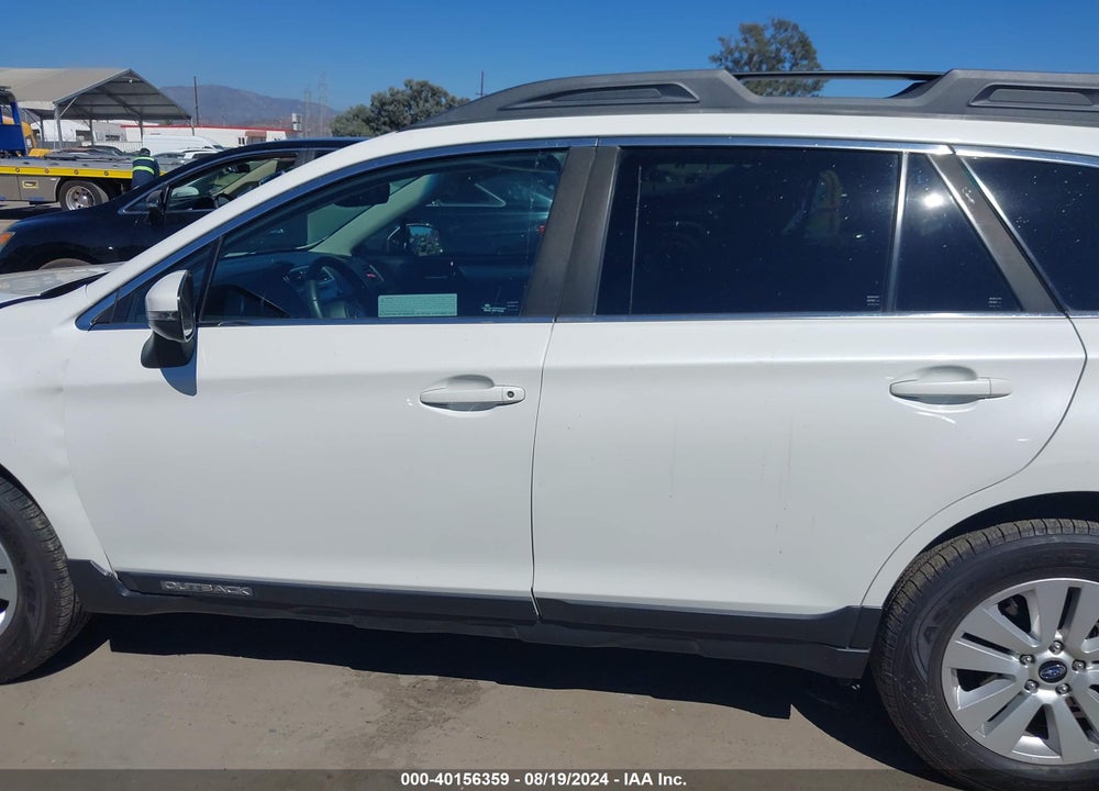 2019 SUBARU OUTBACK 2.5I PREMIUM VIN: 4S4BSAHC9K3332359