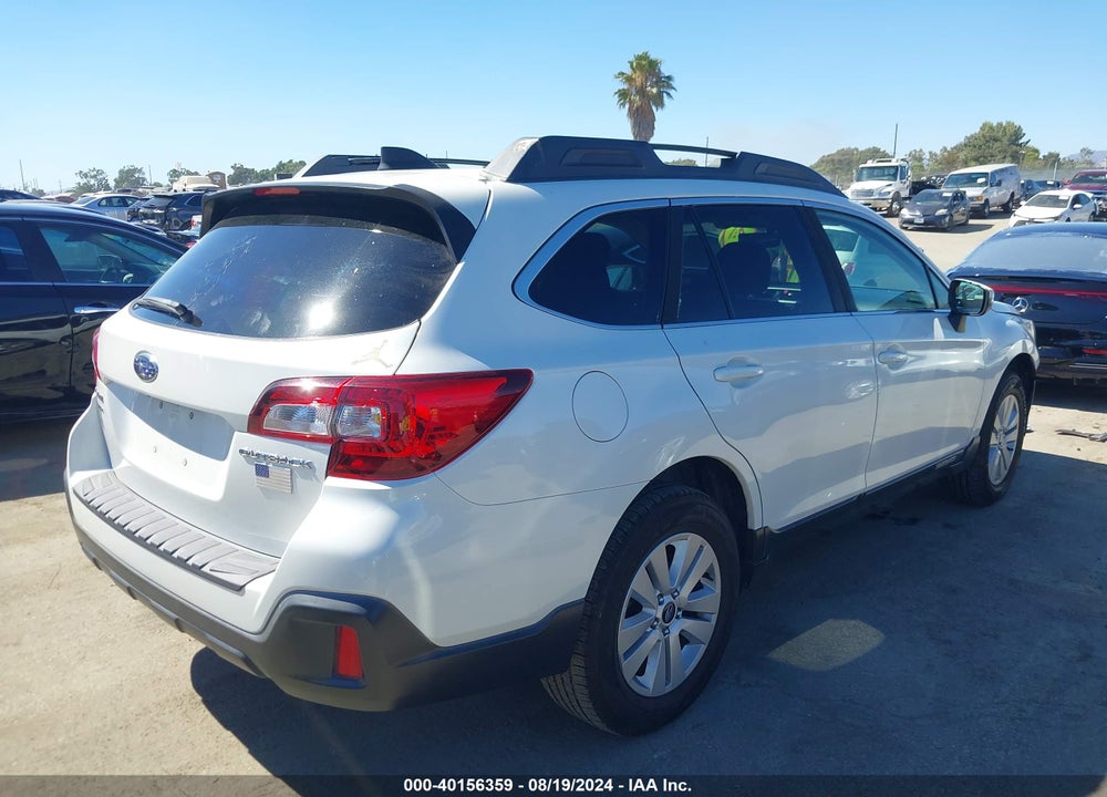 2019 SUBARU OUTBACK 2.5I PREMIUM VIN: 4S4BSAHC9K3332359