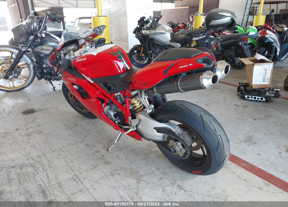 2008 DUCATI 1098 S VIN: ZDM1XBEW98B010250