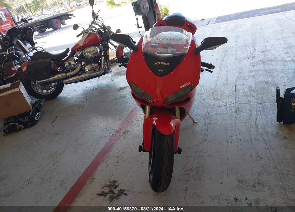 2008 DUCATI 1098 S VIN: ZDM1XBEW98B010250