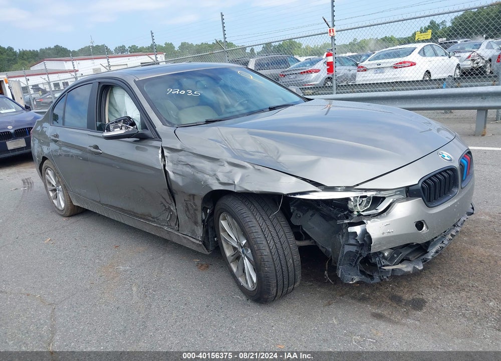 2018 BMW 320I VIN: WBA8E1G53JNU92035
