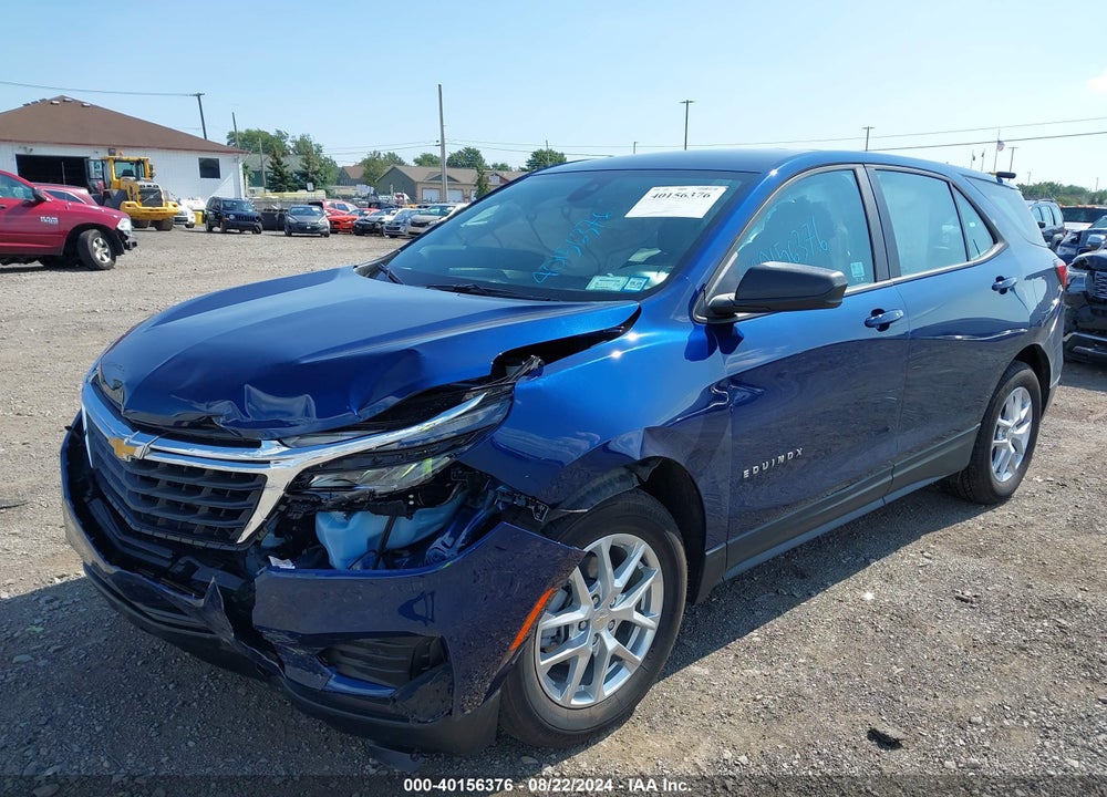 2022 CHEVROLET EQUINOX AWD LS VIN: 3GNAXSEV0NS197498
