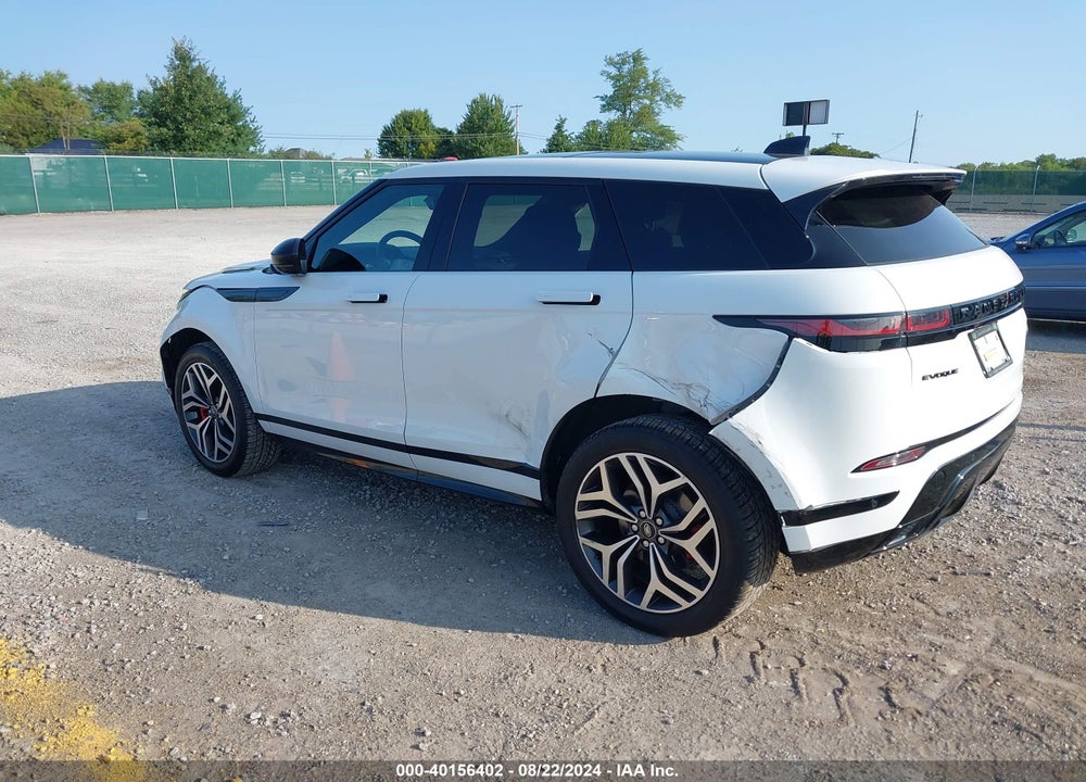 2022 LAND ROVER RANGE ROVER EVOQUE R-DYNAMIC SE VIN: SALZL2FX9NH172902