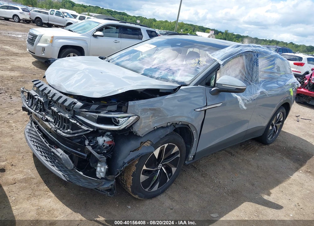 2022 VOLKSWAGEN ID.4 AWD PRO S VIN: WVGGNPE23NP040943