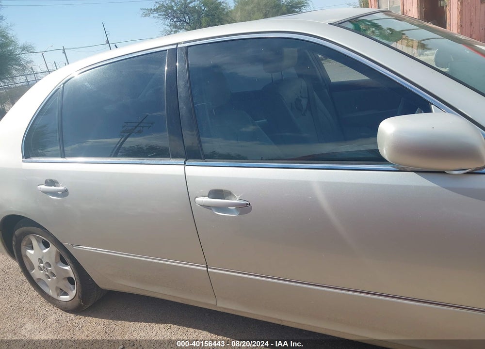 2003 LEXUS LS 430 VIN: JTHBN30F530118161