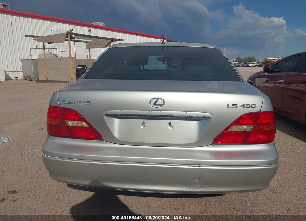 2003 LEXUS LS 430 VIN: JTHBN30F530118161