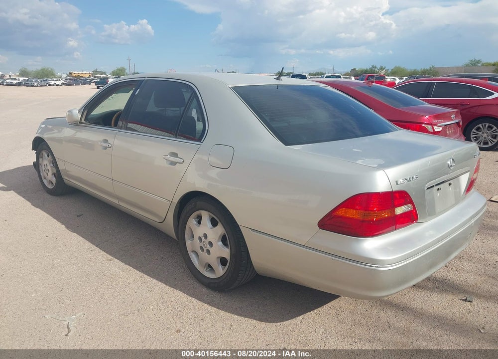 2003 LEXUS LS 430 VIN: JTHBN30F530118161