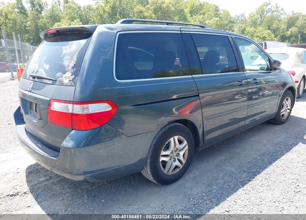 2006 HONDA ODYSSEY EX-L VIN: 5FNRL38606B066339