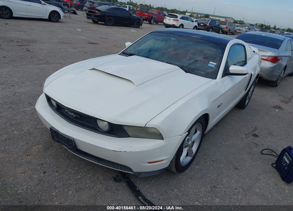 2012 FORD MUSTANG GT PREMIUM VIN: 1ZVBP8CF7C5260404