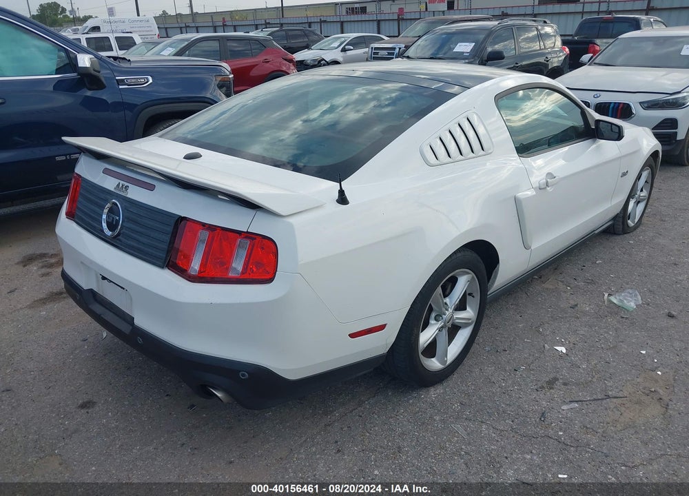 2012 FORD MUSTANG GT PREMIUM VIN: 1ZVBP8CF7C5260404