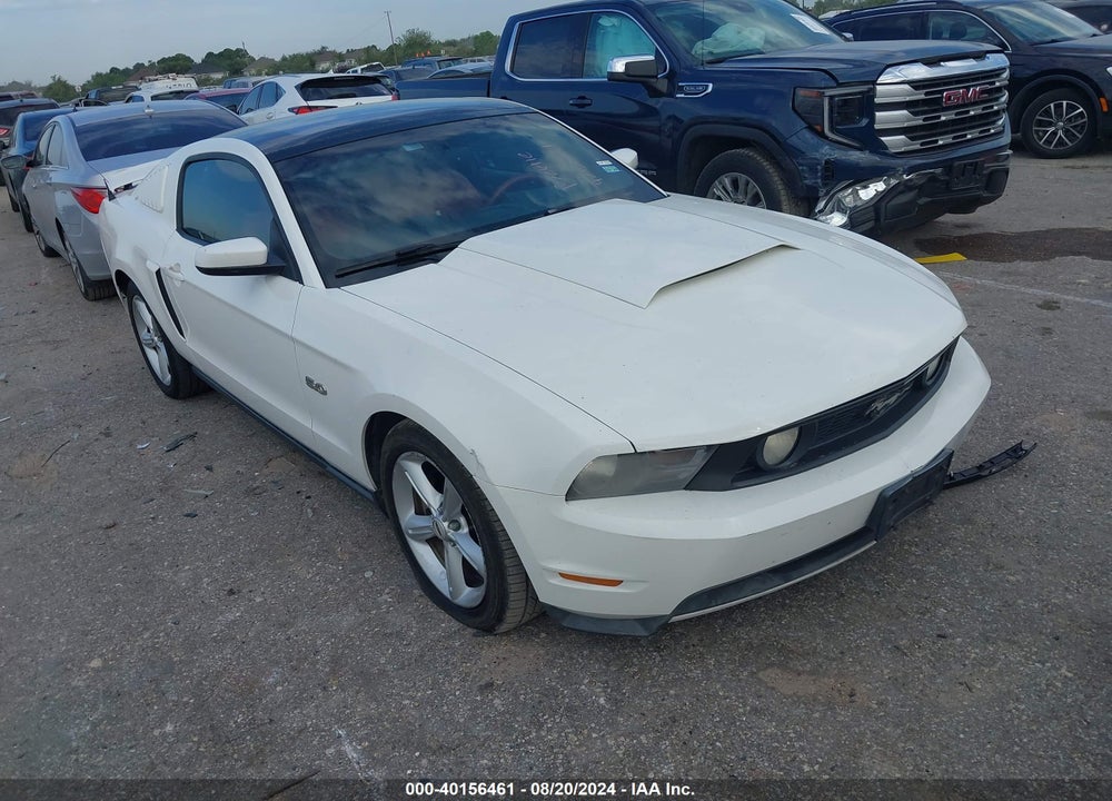 2012 FORD MUSTANG GT PREMIUM VIN: 1ZVBP8CF7C5260404