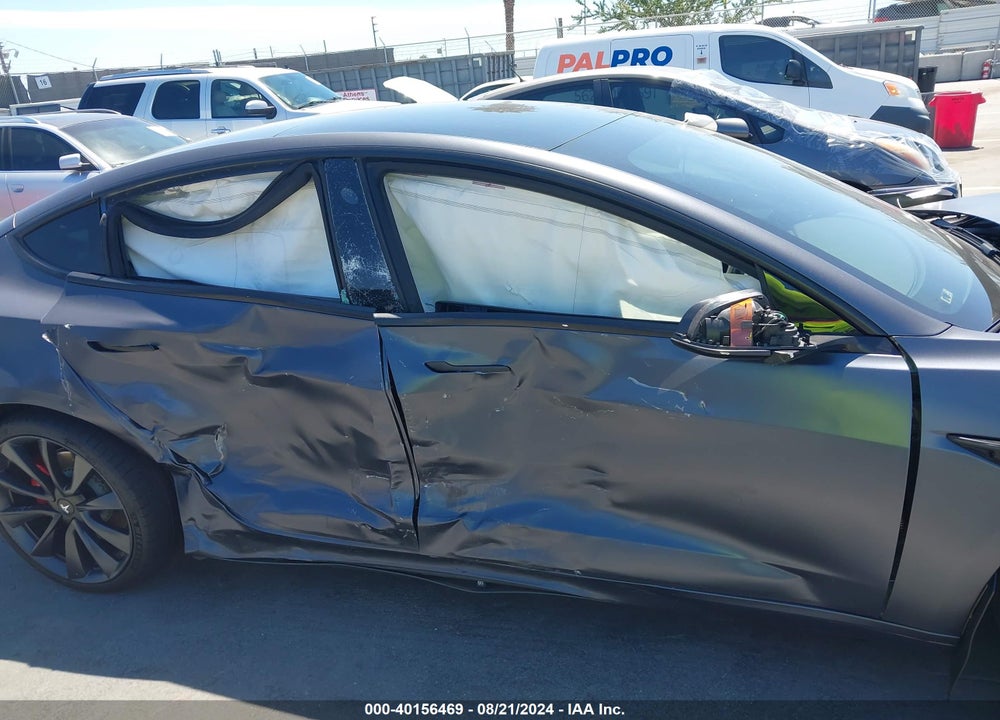2020 TESLA MODEL 3 PERFORMANCE DUAL MOTOR ALL-WHEEL DRIVE VIN: 5YJ3E1EC3LF742535