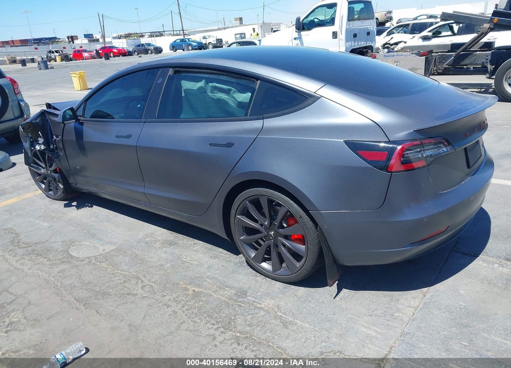 2020 TESLA MODEL 3 PERFORMANCE DUAL MOTOR ALL-WHEEL DRIVE VIN: 5YJ3E1EC3LF742535