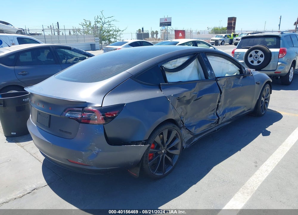 2020 TESLA MODEL 3 PERFORMANCE DUAL MOTOR ALL-WHEEL DRIVE VIN: 5YJ3E1EC3LF742535