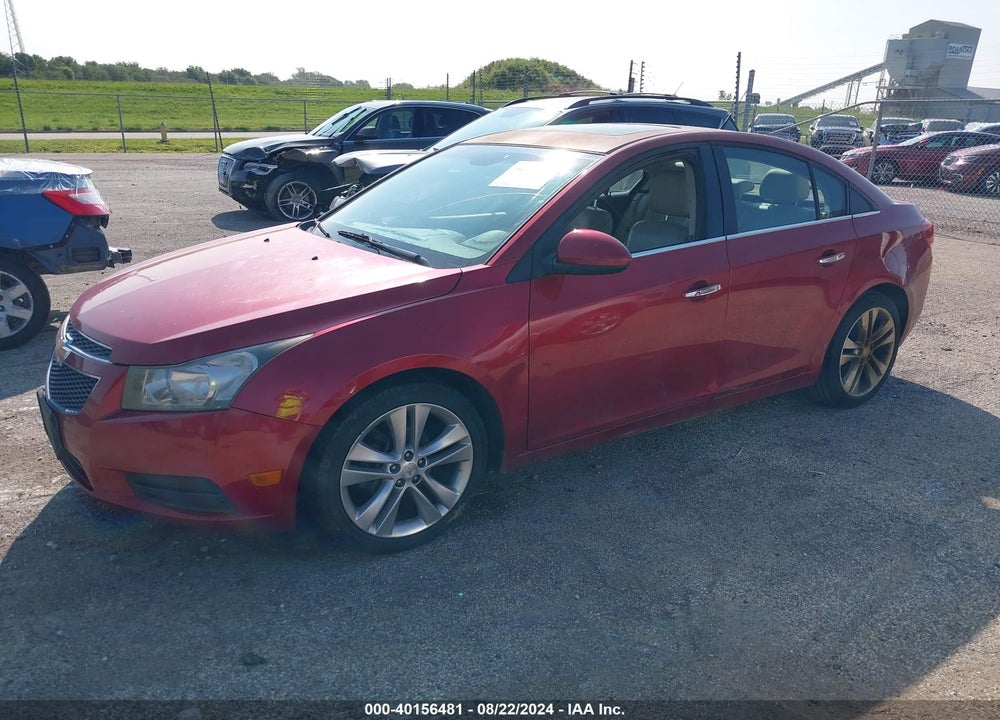 2011 CHEVROLET CRUZE LTZ VIN: 1G1PH5S91B7151254