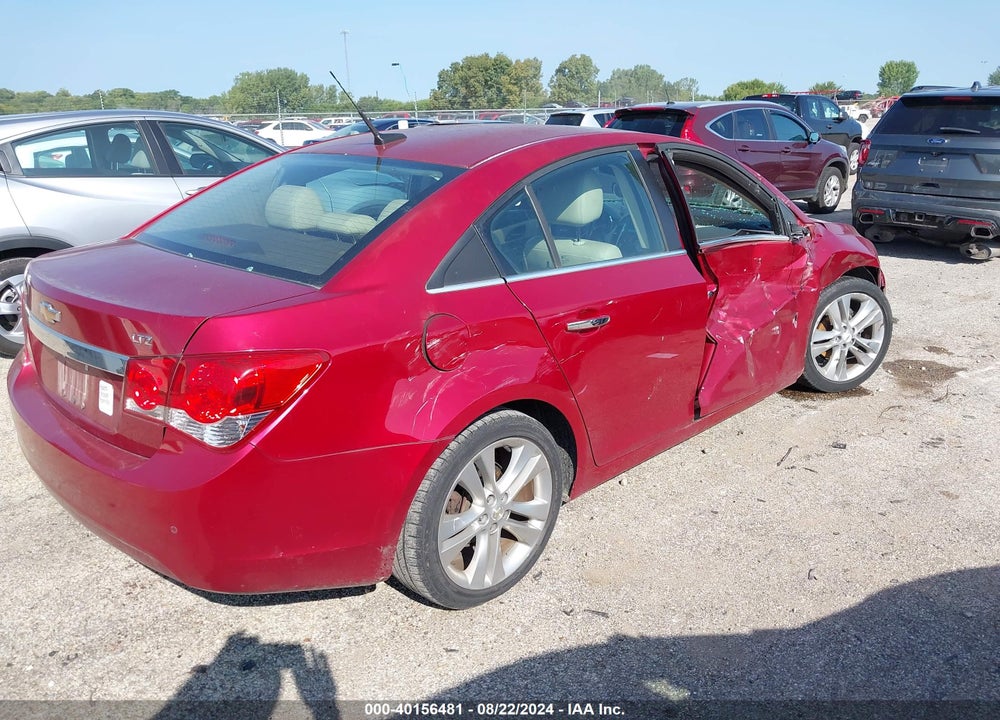 2011 CHEVROLET CRUZE LTZ VIN: 1G1PH5S91B7151254