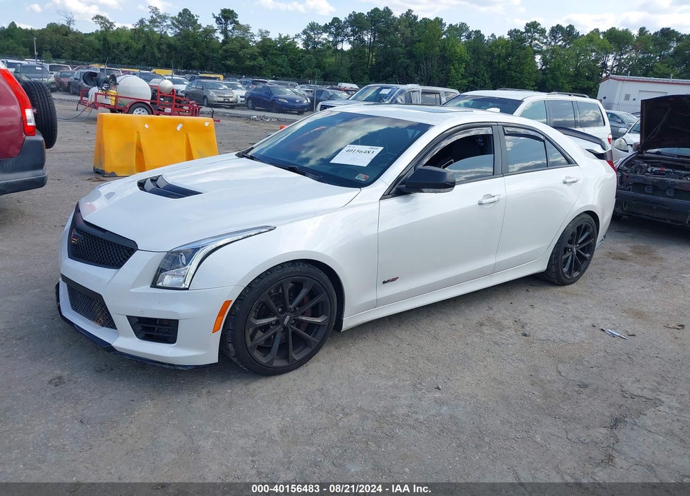 2017 CADILLAC ATS-V VIN: 1G6AN5SYXH0181483