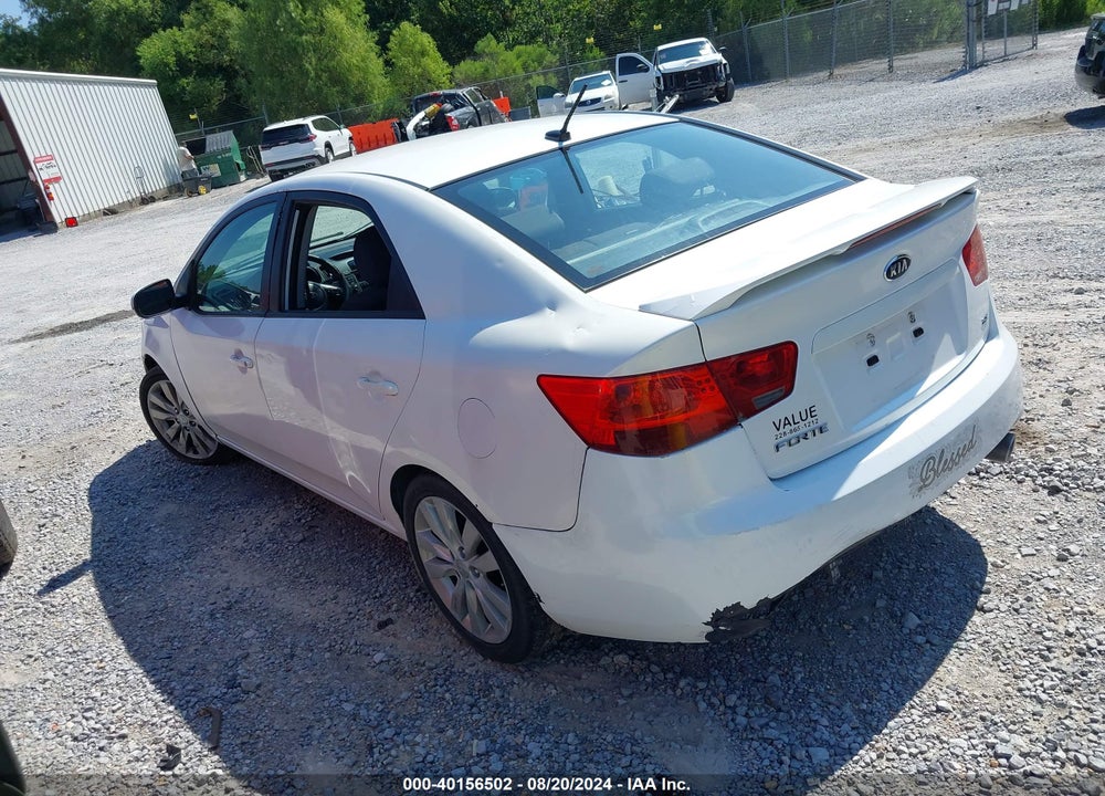 2012 KIA FORTE SX VIN: KNAFW4A30C5472664